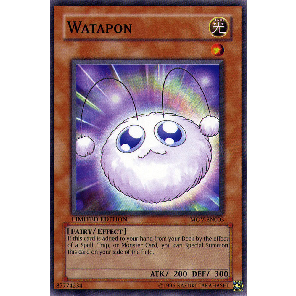 Watapon MOV-EN003 Yu-Gi-Oh! Card from the Movie Pack 2004 Set