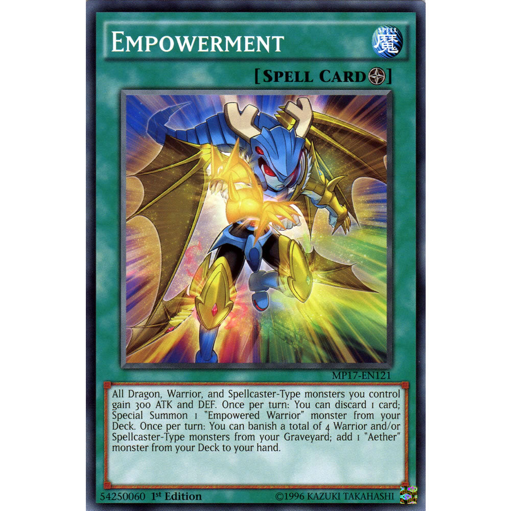empowered deck yugioh Empowerment MP17-EN121 Yu-Gi-Oh! Card