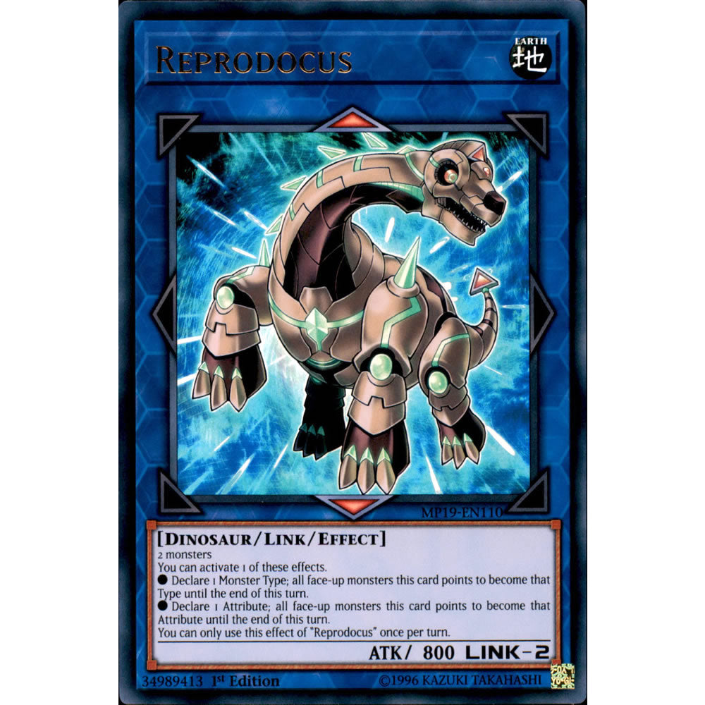 Reprodocus MP19-EN110 Yu-Gi-Oh! Card from the Mega Tin 2019 Mega Pack Set