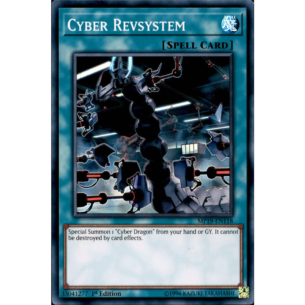 Cyber Revsystem MP19-EN118 Yu-Gi-Oh! Card from the Mega Tin 2019 Mega Pack Set