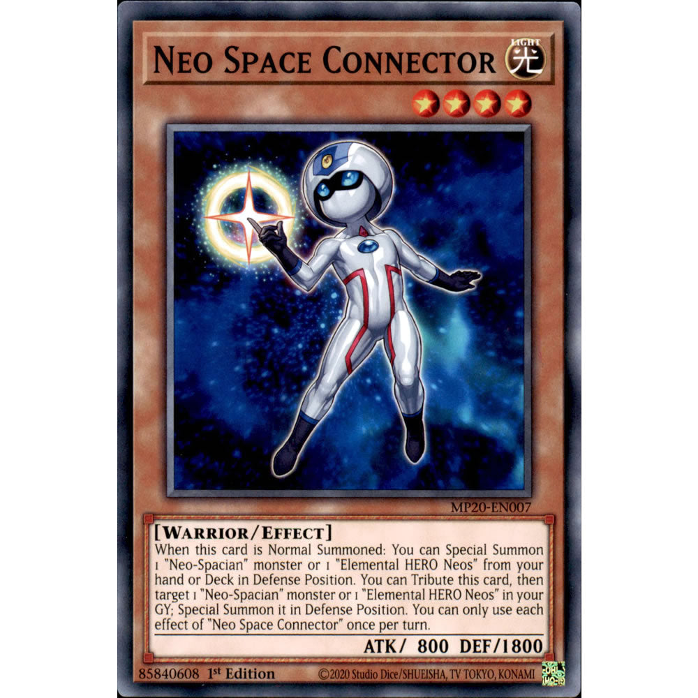 Neo Space Connector MP20-EN007 Yu-Gi-Oh! Card from the Mega Tin 2020 Mega Pack Set