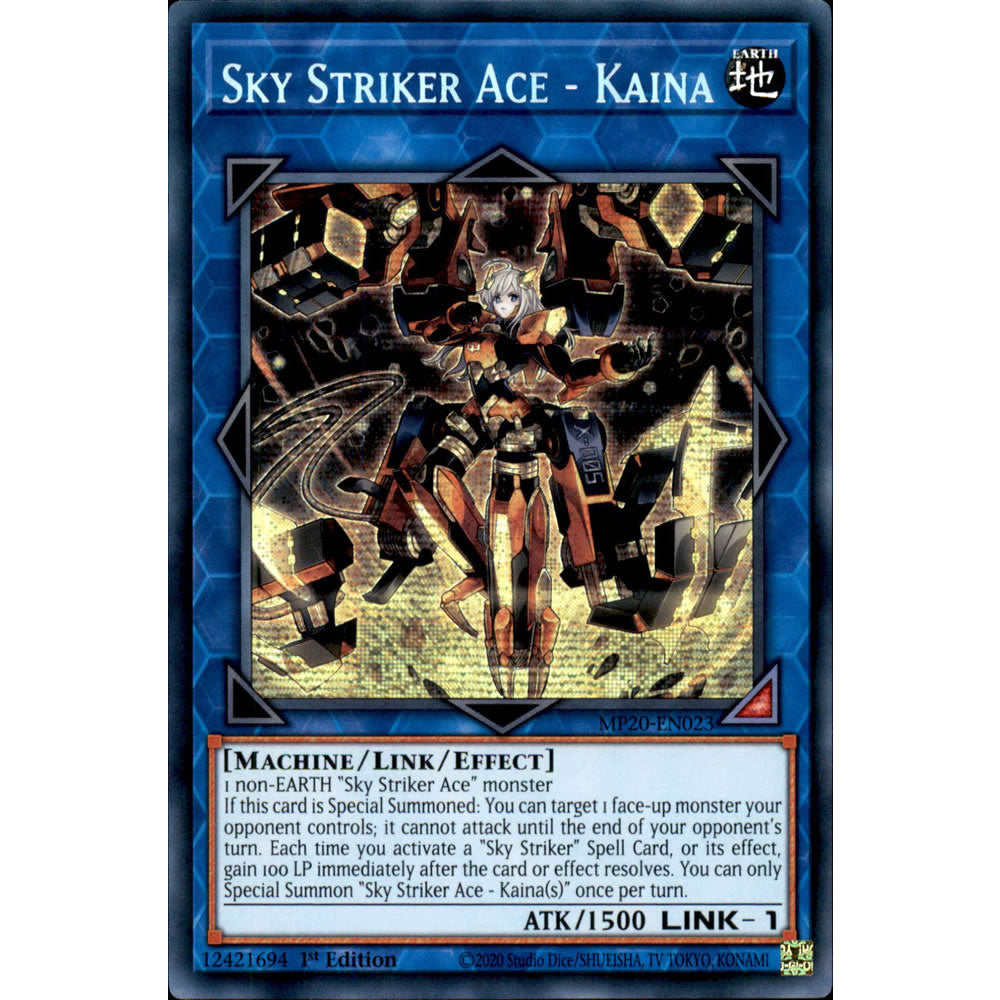 Sky Striker Ace - Kaina MP20-EN023 Yu-Gi-Oh! Card from the Mega Tin 2020 Mega Pack Set