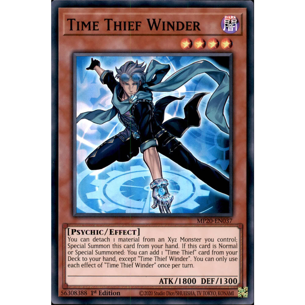 Time Thief Winder MP20-EN037 Yu-Gi-Oh! Card from the Mega Tin 2020 Mega Pack Set