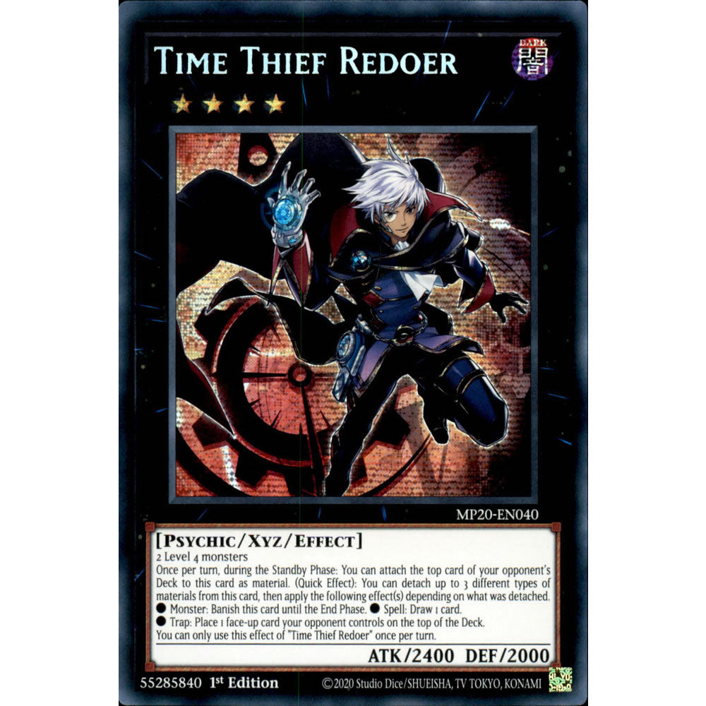 Time Thief Redoer MP20-EN040 Yu-Gi-Oh! Card from the Mega Tin 2020 Mega Pack Set