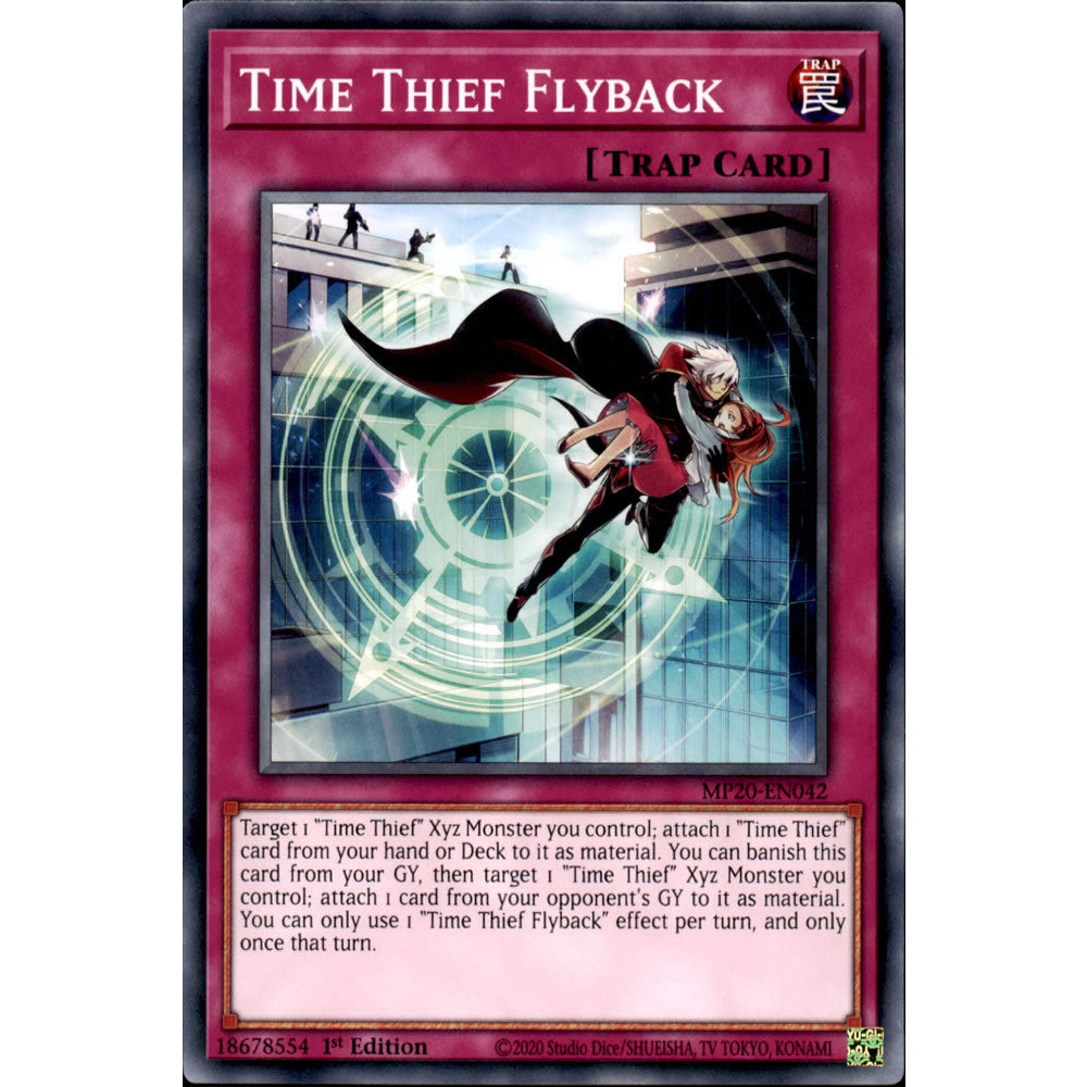 Time Thief Flyback MP20-EN042 Yu-Gi-Oh! Card from the Mega Tin 2020 Mega Pack Set