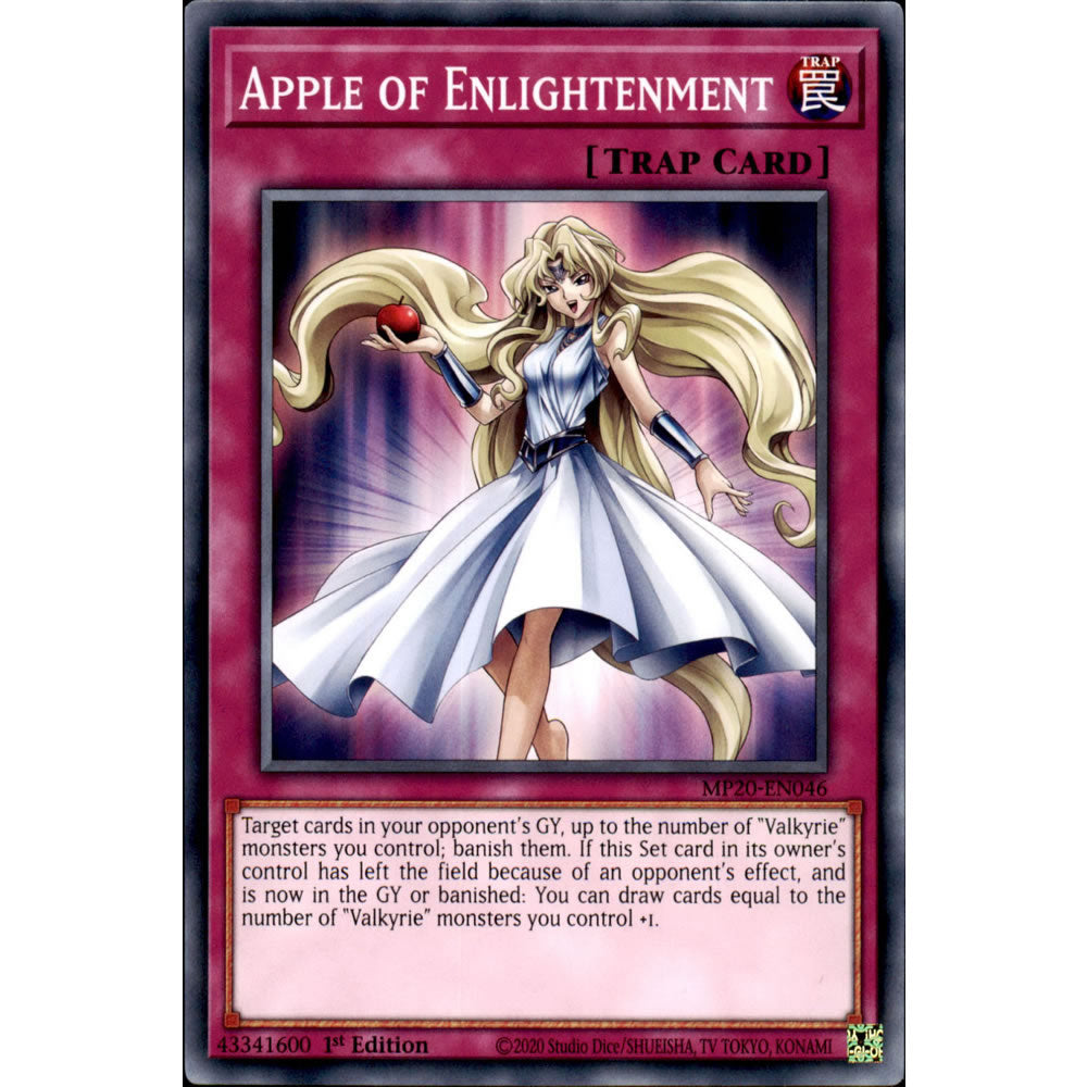 Apple of Enlightenment MP20-EN046 Yu-Gi-Oh! Card from the Mega Tin 2020 Mega Pack Set