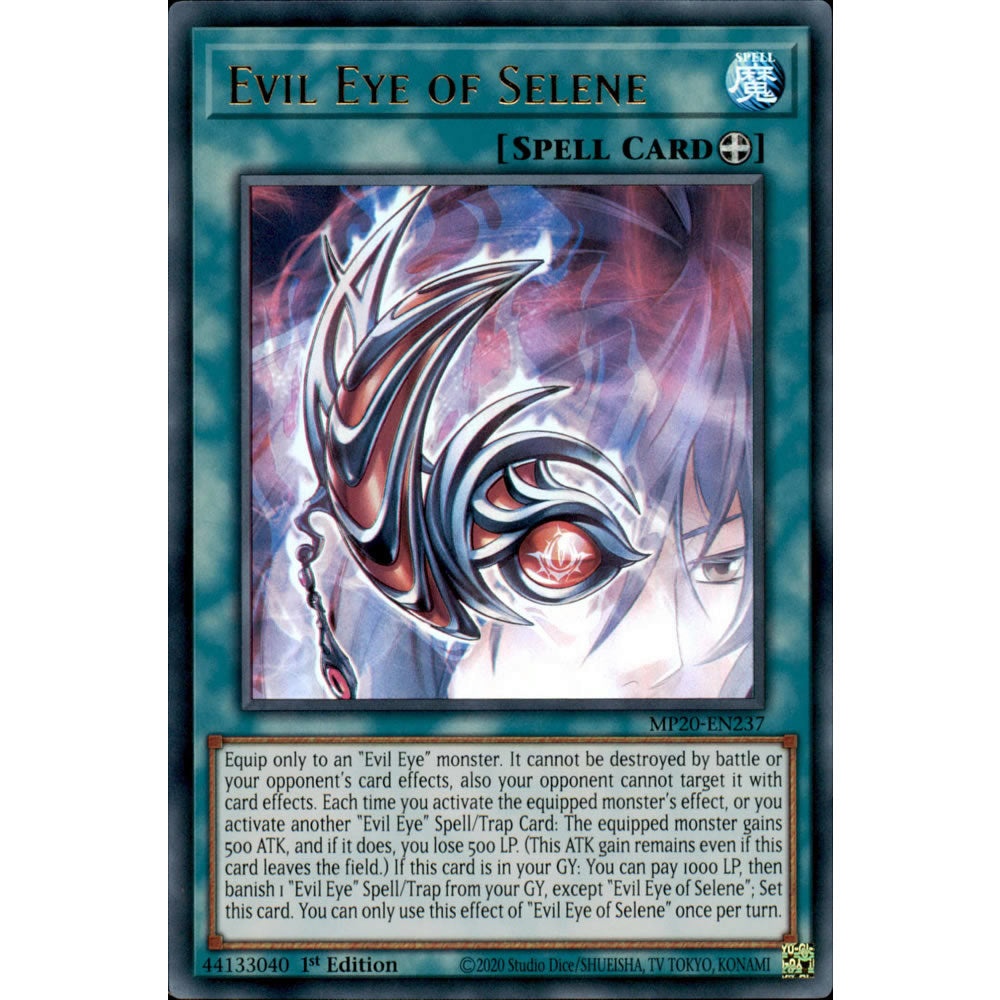 Evil Eye of Selene MP20-EN237 Yu-Gi-Oh! Card from the Mega Tin 2020 Mega Pack Set