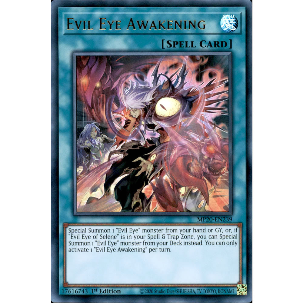 Evil Eye Awakening MP20-EN239 Yu-Gi-Oh! Card from the Mega Tin 2020 Mega Pack Set