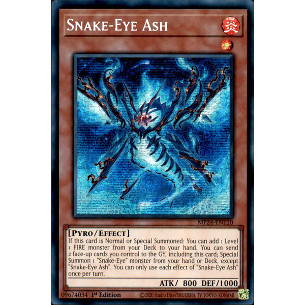 Snake-Eye Ash MP24-EN110 Yu-Gi-Oh! Card - Deckboosters