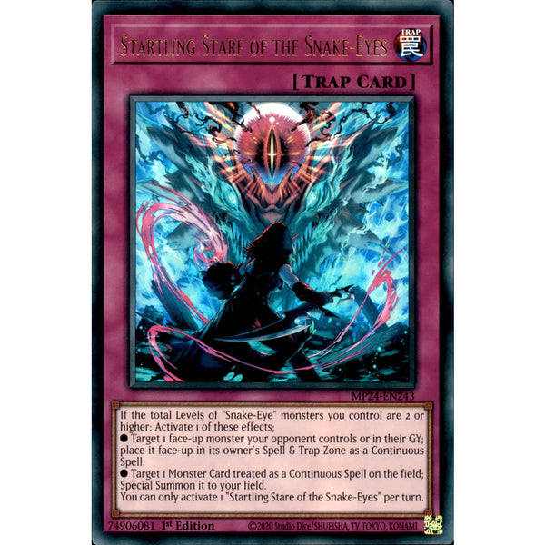 snake eyes cards yugioh Dramatic Snake-Eye Chase [PHNI-EN062] Common main image 1