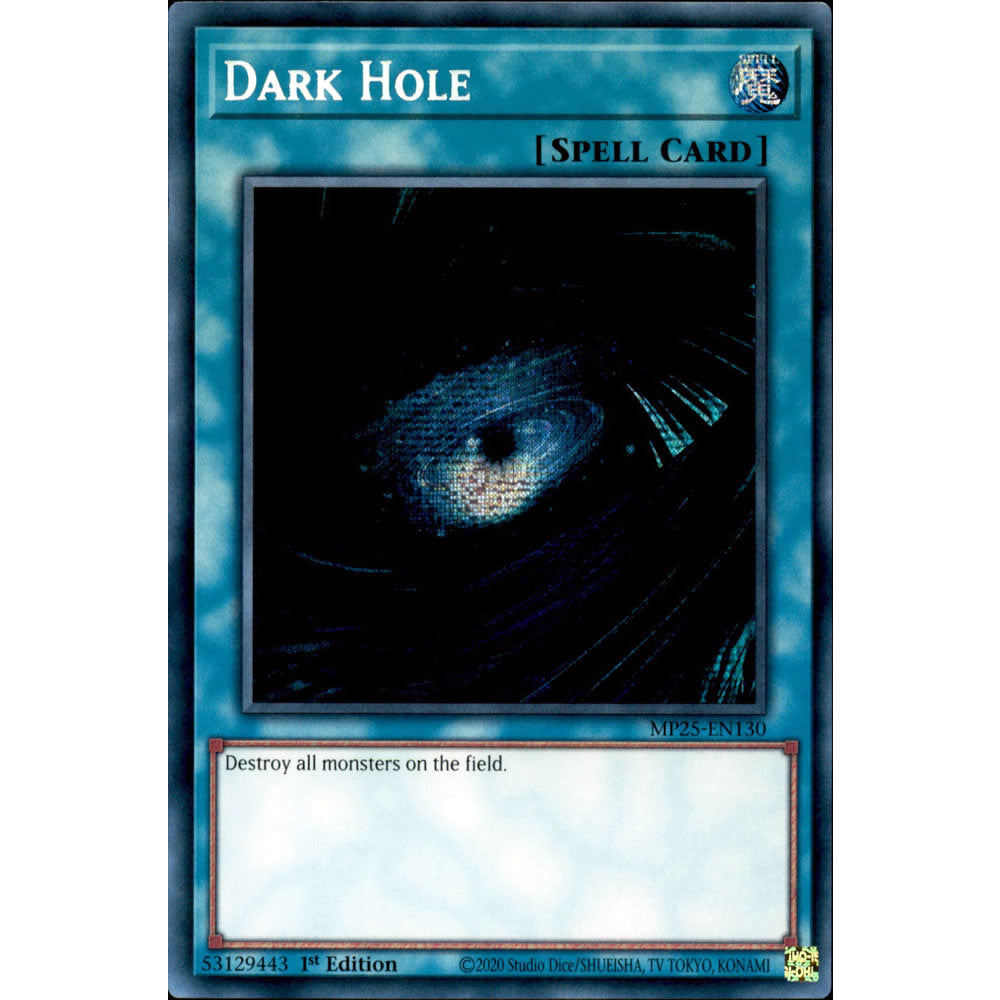 Dark Hole MP25-EN130 Yu-Gi-Oh! Card from the Mega Tin 2025 Mega Pack Set