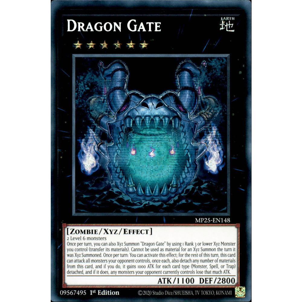 Dragon Gate MP25-EN148 Yu-Gi-Oh! Card from the Mega Tin 2025 Mega Pack Set