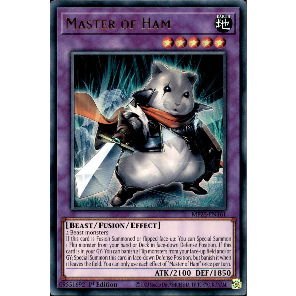 Master of Ham MP25-EN161 Yu-Gi-Oh! Card from the Mega Tin 2025 Mega Pack Set