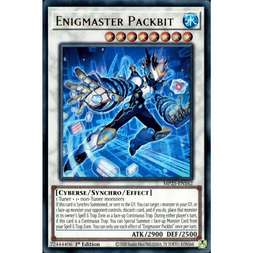 Enigmaster Packbit MP25-EN162 Yu-Gi-Oh! Card from the Mega Tin 2025 Mega Pack Set