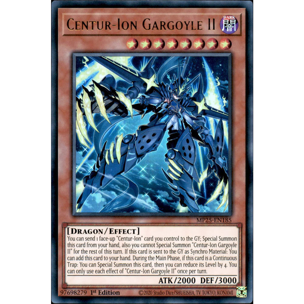 Centur-Ion Gargoyle II MP25-EN185 Yu-Gi-Oh! Card from the Mega Tin 2025 Mega Pack Set