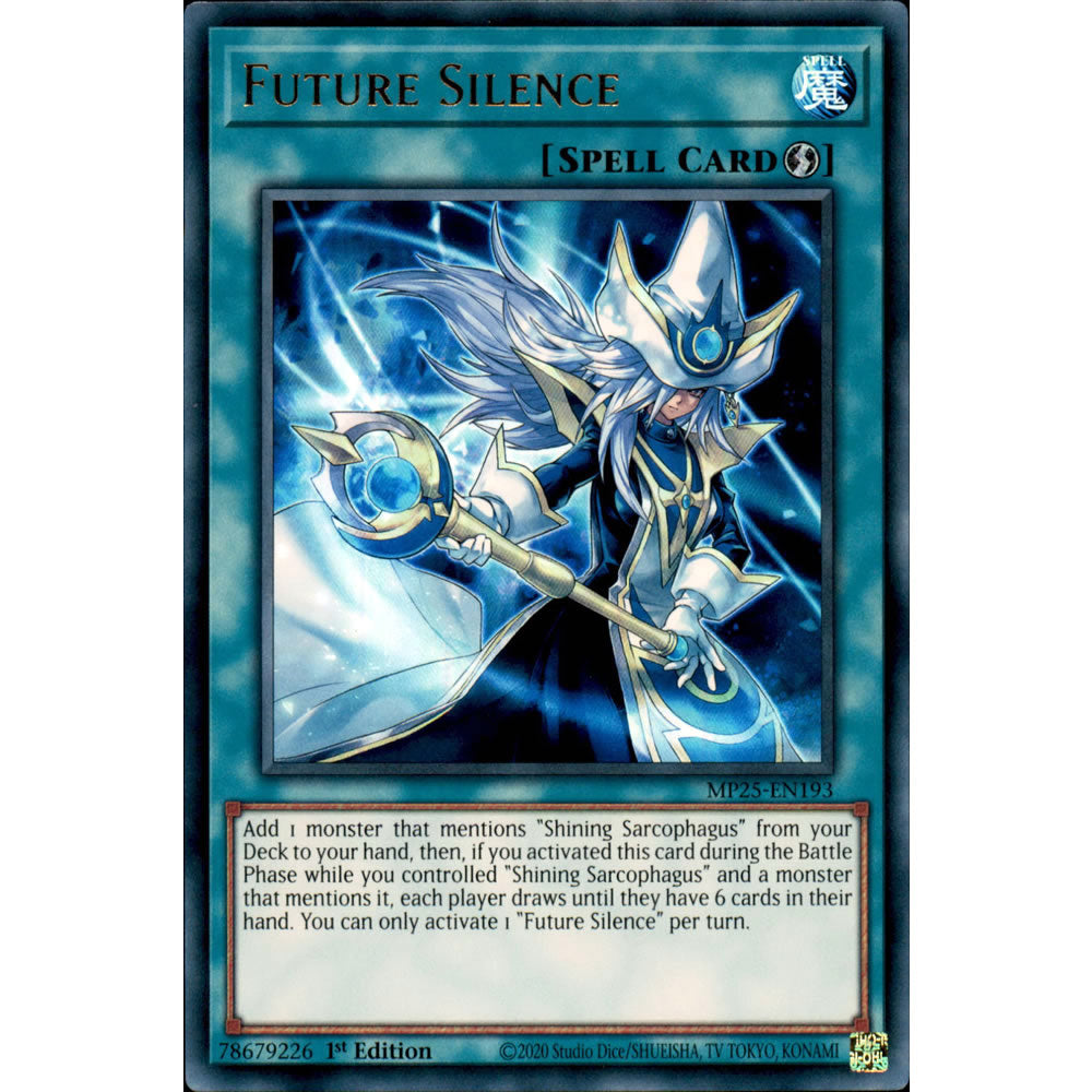 Future Silence MP25-EN193 Yu-Gi-Oh! Card from the Mega Tin 2025 Mega Pack Set