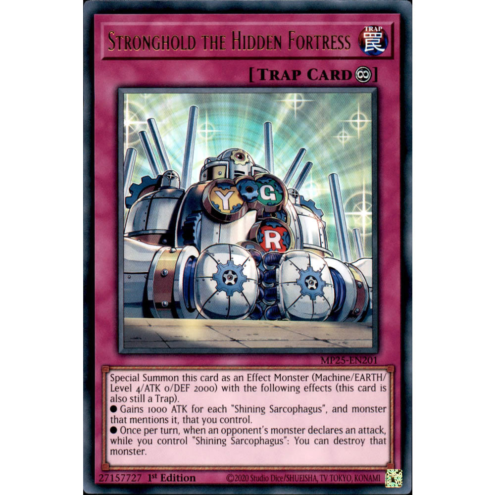 Stronghold the Hidden Fortress MP25-EN201 Yu-Gi-Oh! Card from the Mega Tin 2025 Mega Pack Set
