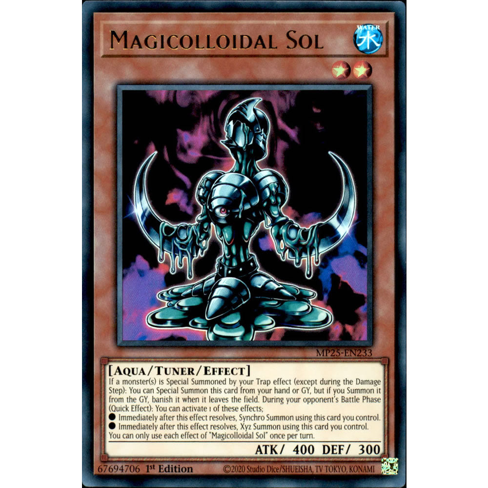 Magicolloidal Sol MP25-EN233 Yu-Gi-Oh! Card from the Mega Tin 2025 Mega Pack Set