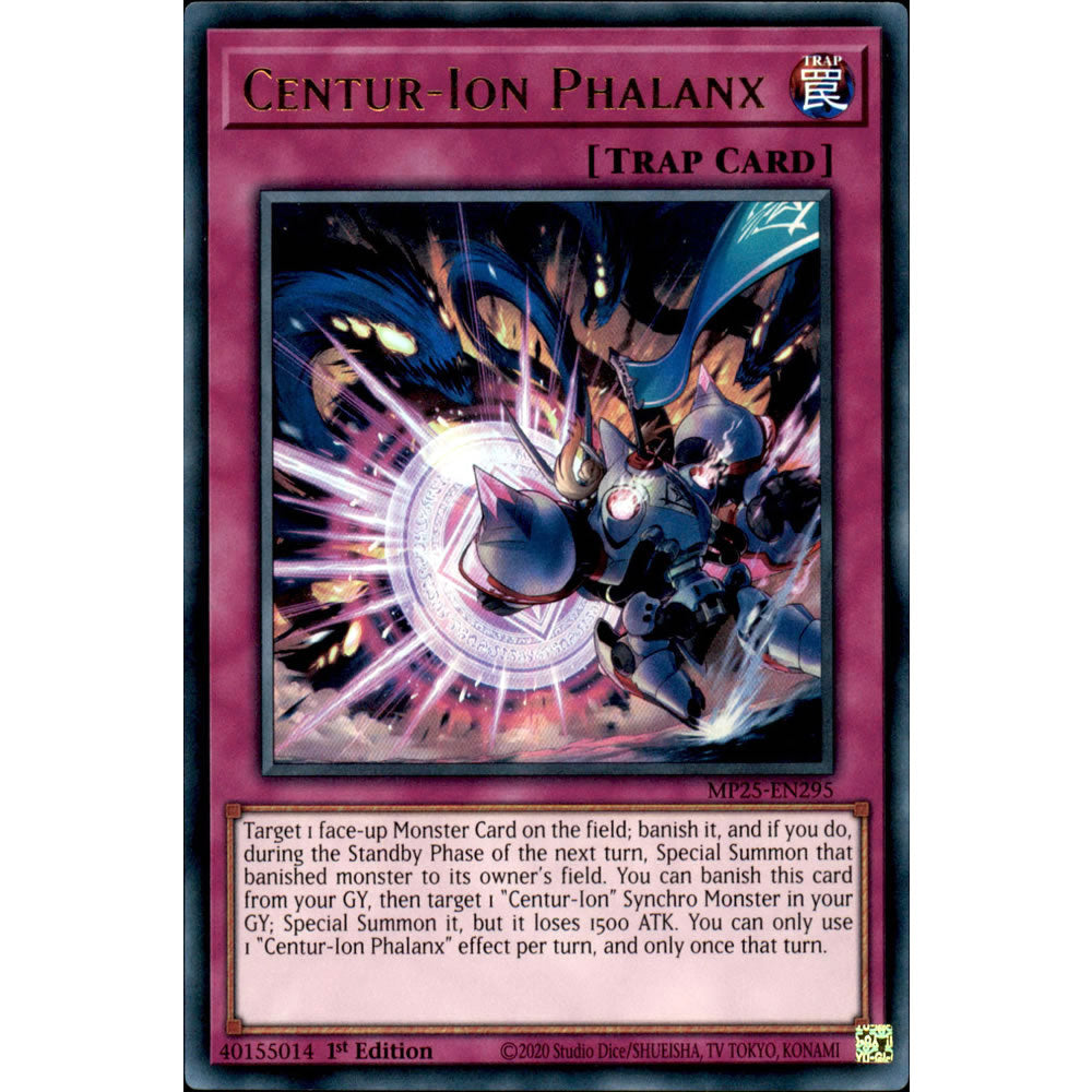 Centur-Ion Phalanx MP25-EN295 Yu-Gi-Oh! Card from the Mega Tin 2025 Mega Pack Set