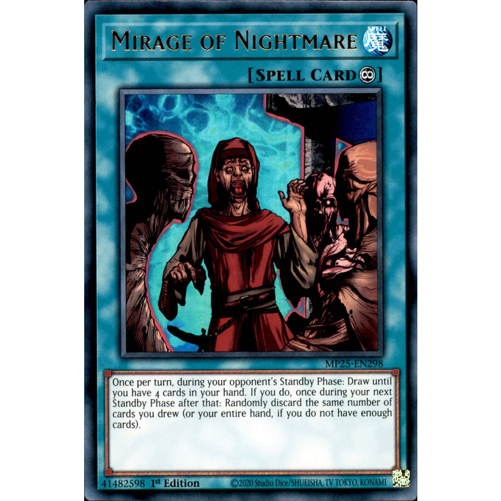 Mirage of Nightmare MP25-EN298 Yu-Gi-Oh! Card from the Mega Tin 2025 Mega Pack Set