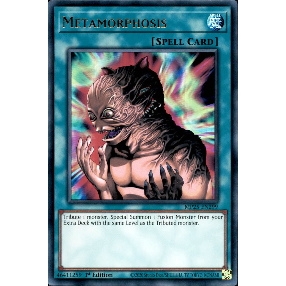 Metamorphosis MP25-EN299 Yu-Gi-Oh! Card from the Mega Tin 2025 Mega Pack Set