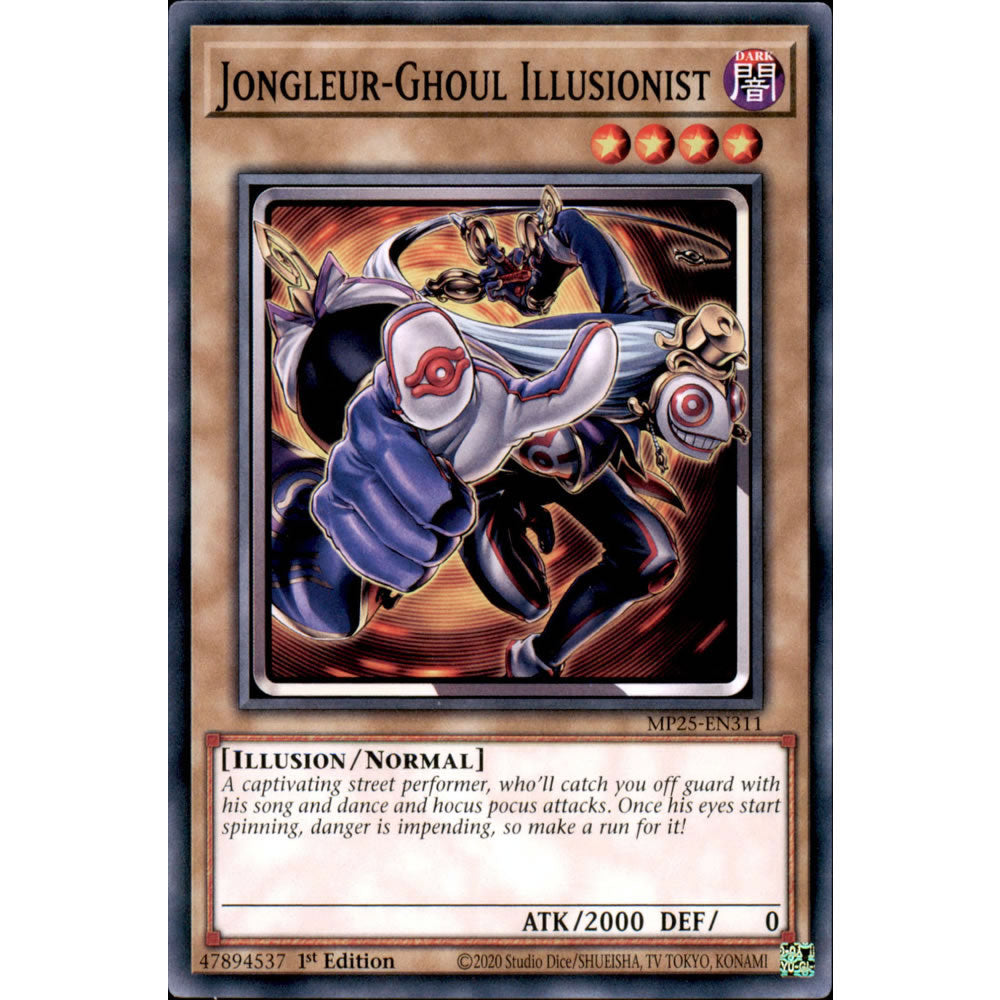 Jongleur-Ghoul Illusionist MP25-EN311 Yu-Gi-Oh! Card from the Mega Tin 2025 Mega Pack Set