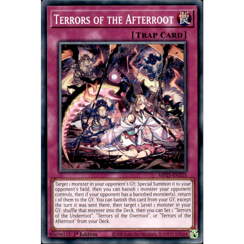 Terrors of the Afterroot MP25-EN325 Yu-Gi-Oh! Card from the Mega Tin 2025 Mega Pack Set