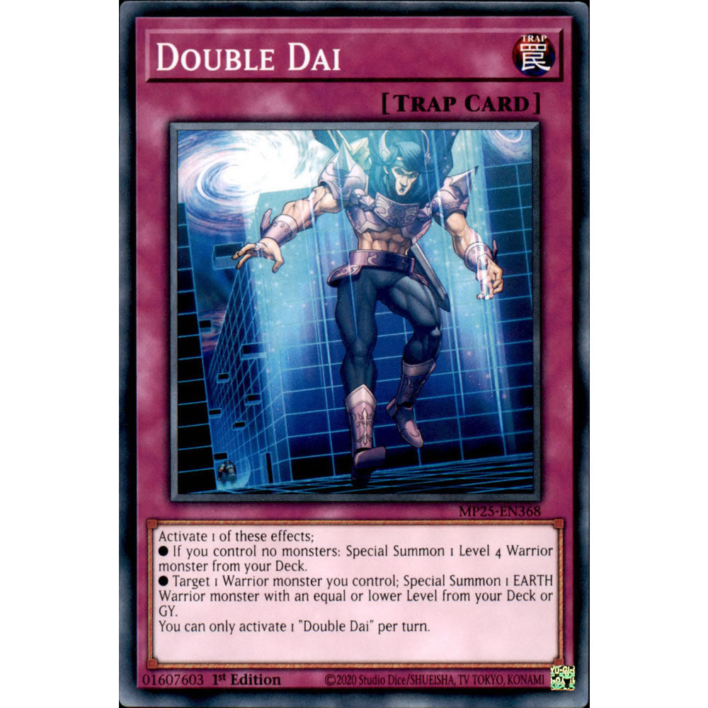 Double Dai MP25-EN368 Yu-Gi-Oh! Card from the Mega Tin 2025 Mega Pack Set