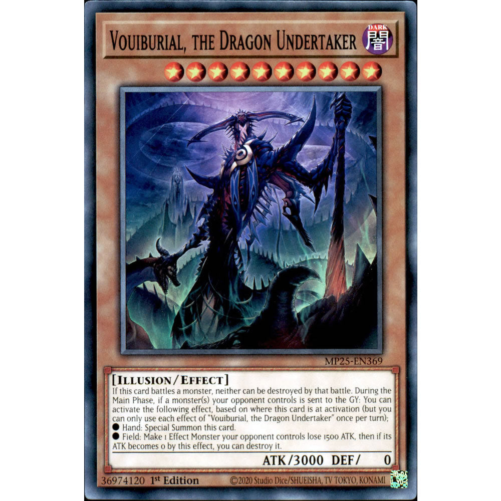 Vouiburial, the Dragon Undertaker MP25-EN369 Yu-Gi-Oh! Card from the Mega Tin 2025 Mega Pack Set