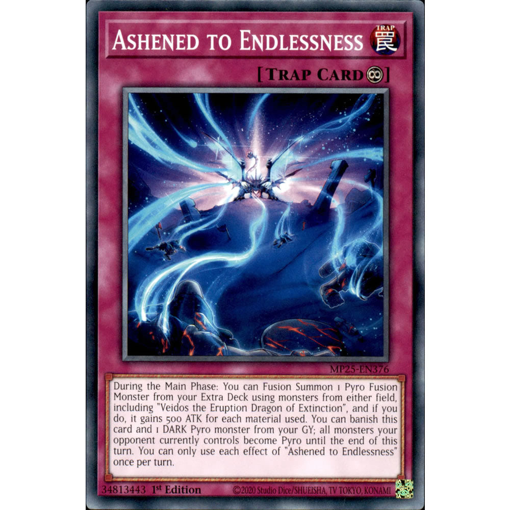 Ashened to Endlessness MP25-EN376 Yu-Gi-Oh! Card from the Mega Tin 2025 Mega Pack Set