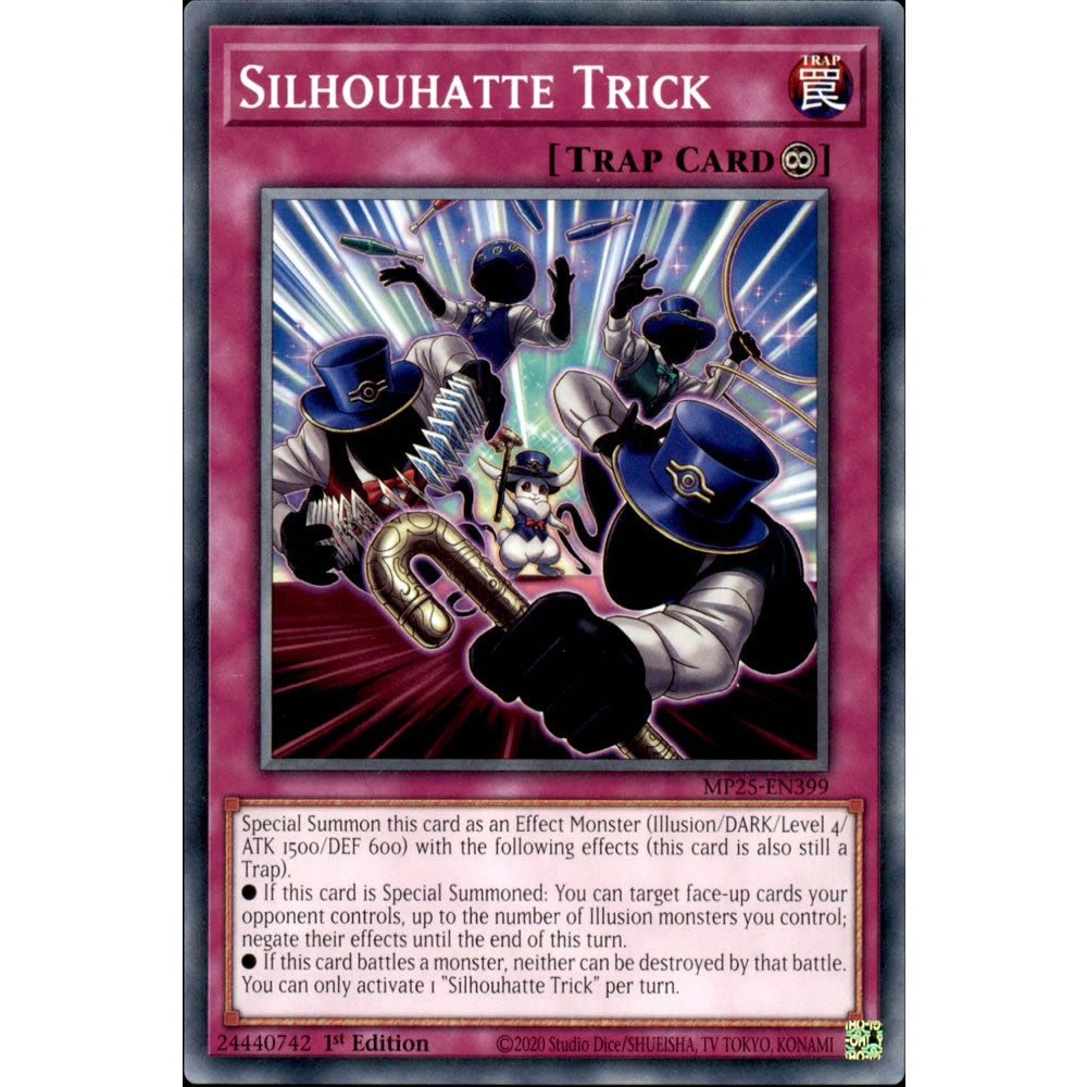 Silhouhatte Trick MP25-EN399 Yu-Gi-Oh! Card from the Mega Tin 2025 Mega Pack Set
