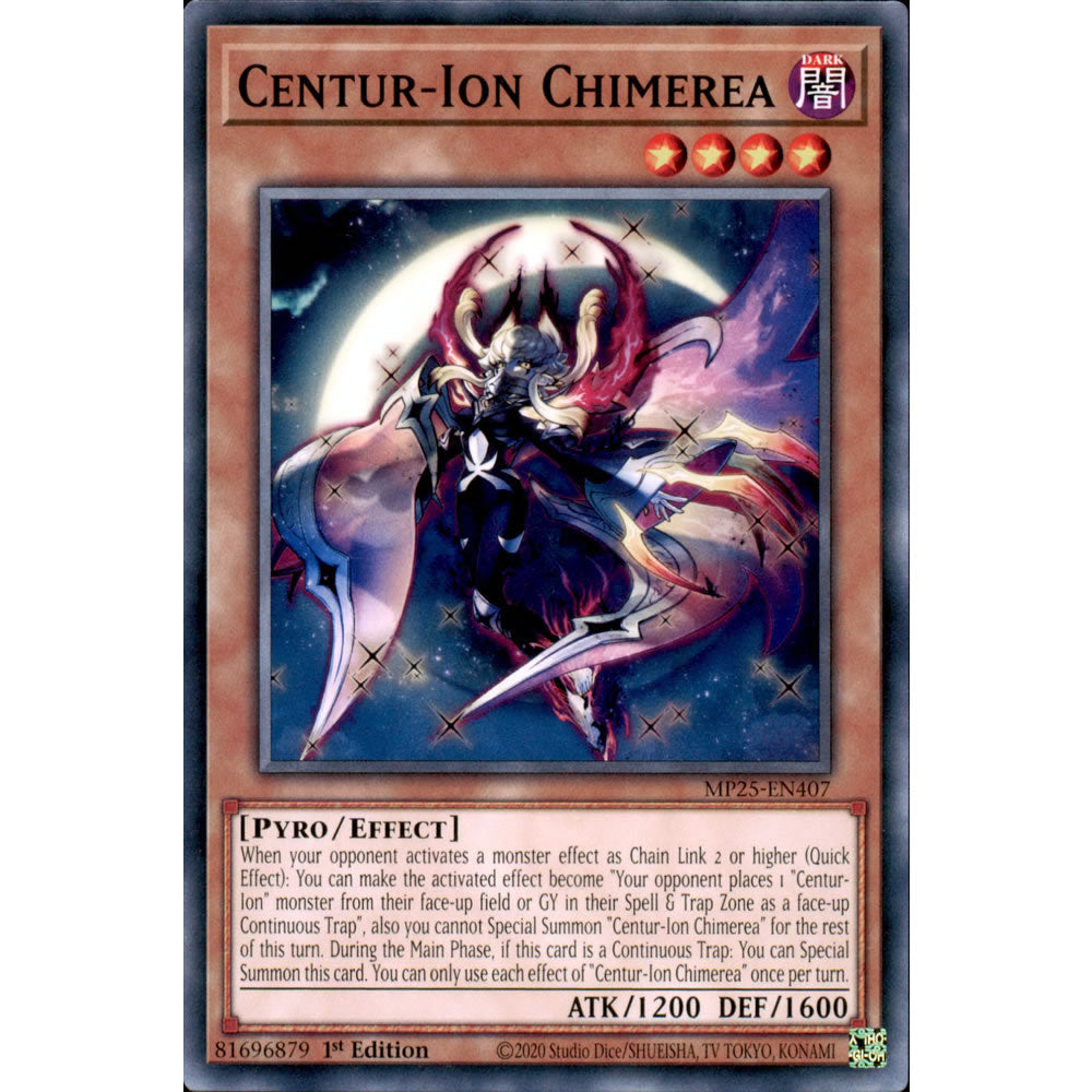 Centur-Ion Chimerea MP25-EN407 Yu-Gi-Oh! Card from the Mega Tin 2025 Mega Pack Set