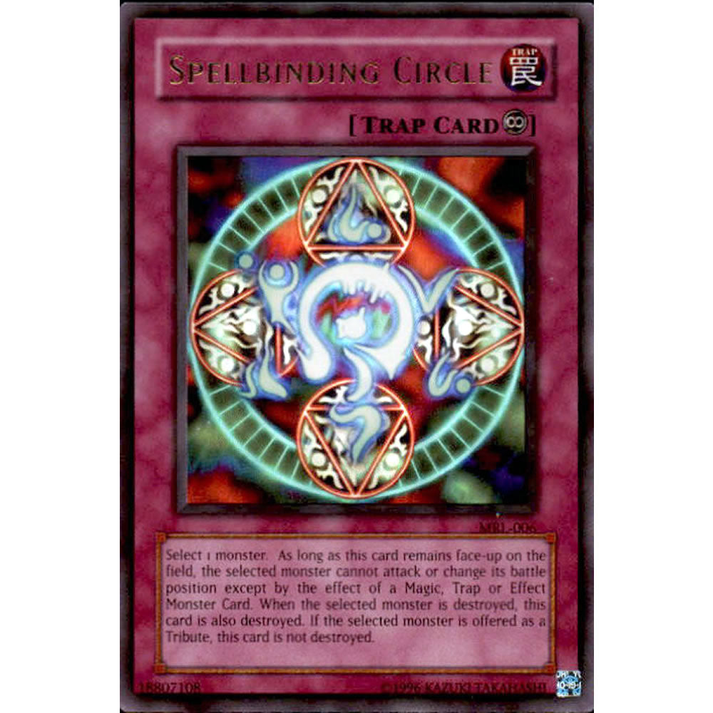 Spellbinding Circle MRL-006 Yu-Gi-Oh! Card from the Magic Ruler Set