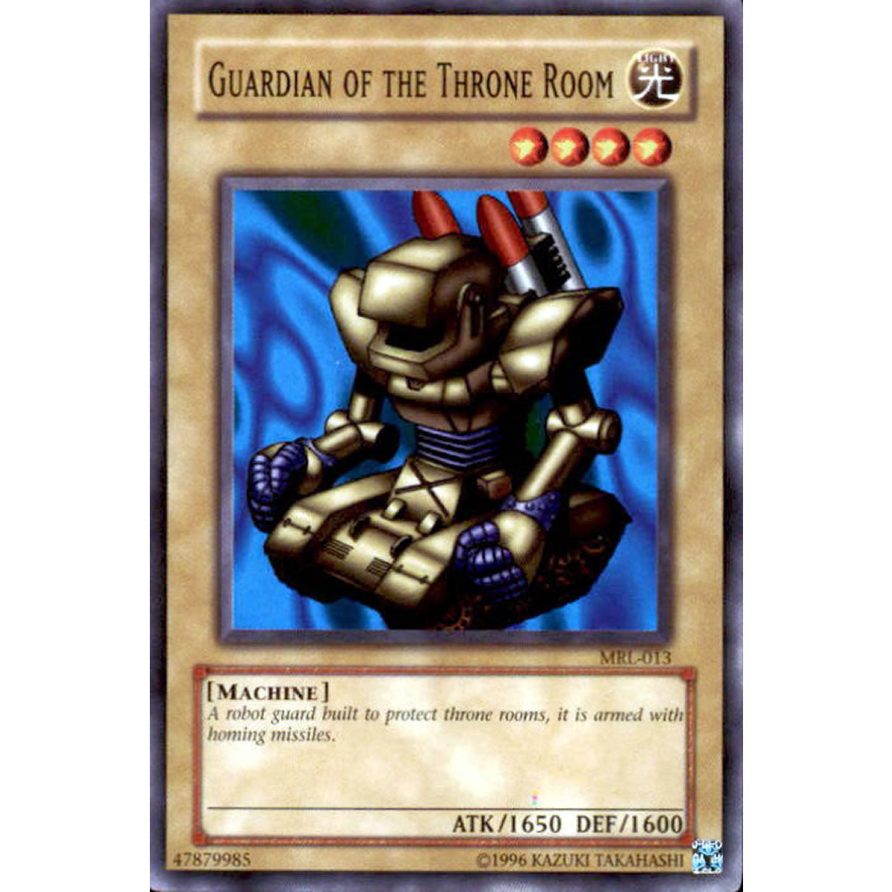 Guardian of the Throne Room MRL-013 Yu-Gi-Oh! Card from the Magic Ruler Set