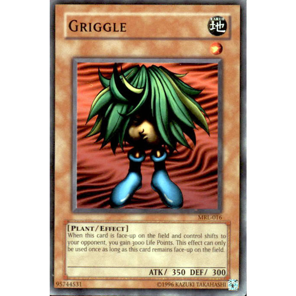 Griggle MRL-016 Yu-Gi-Oh! Card from the Magic Ruler Set