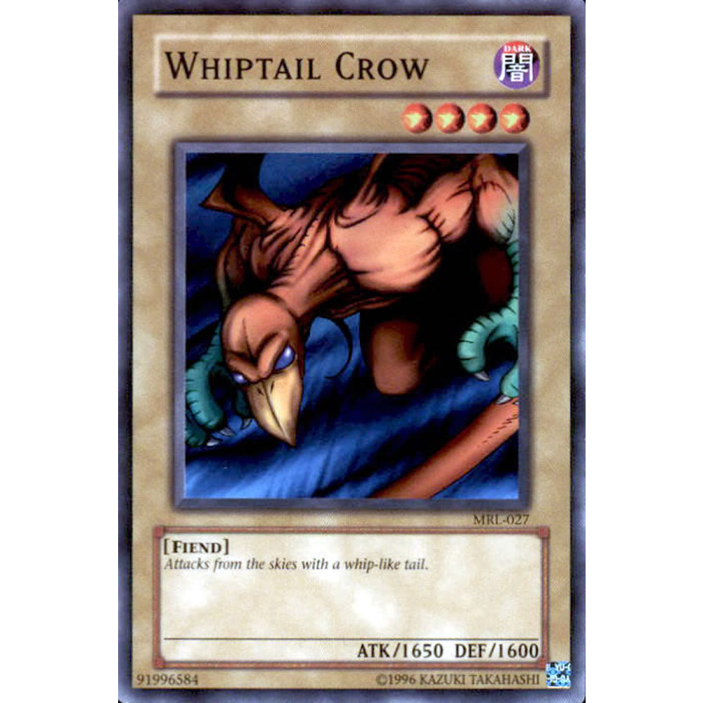 Whiptail Crow MRL-027 Yu-Gi-Oh! Card from the Magic Ruler Set