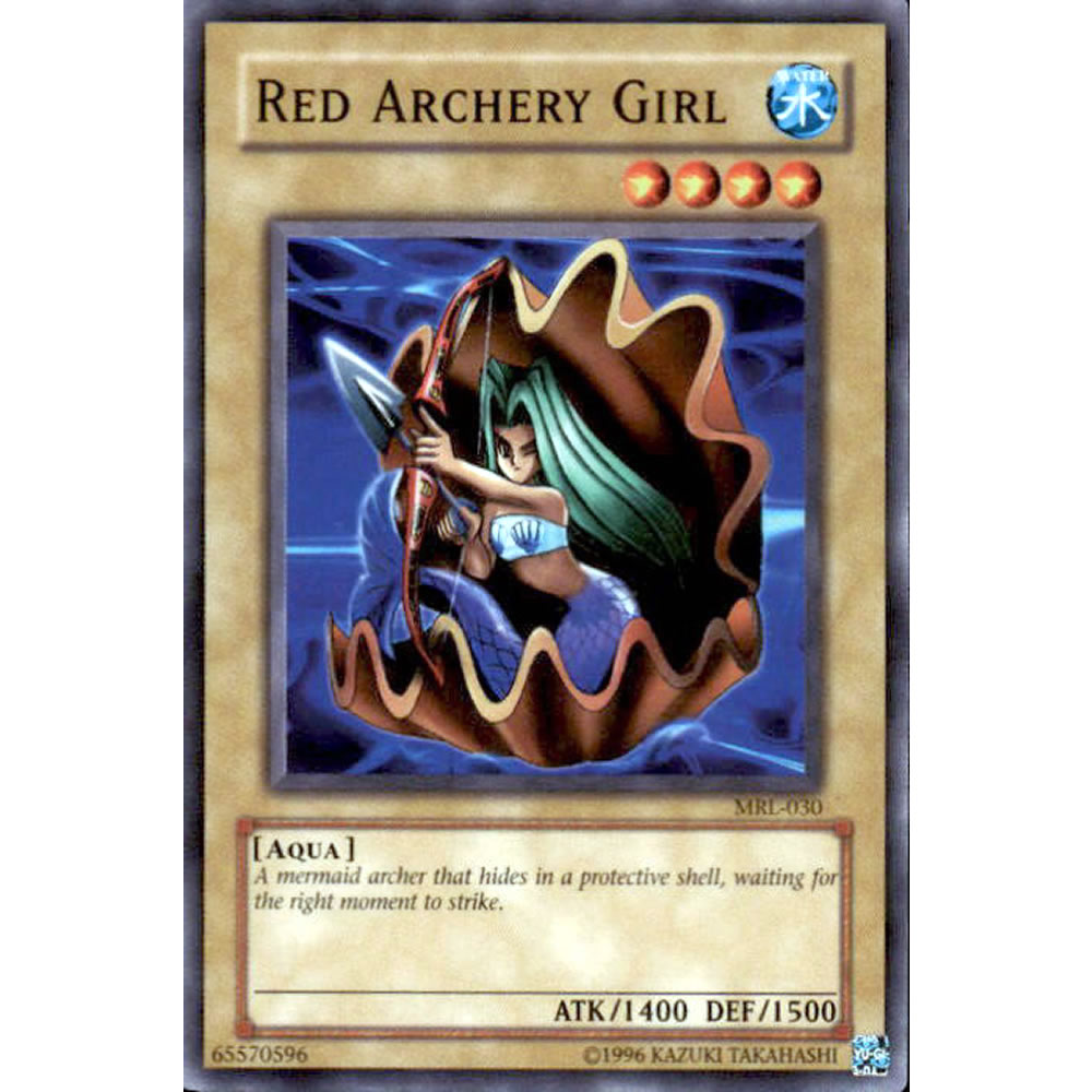 Red Archery Girl MRL-030 Yu-Gi-Oh! Card from the Magic Ruler Set