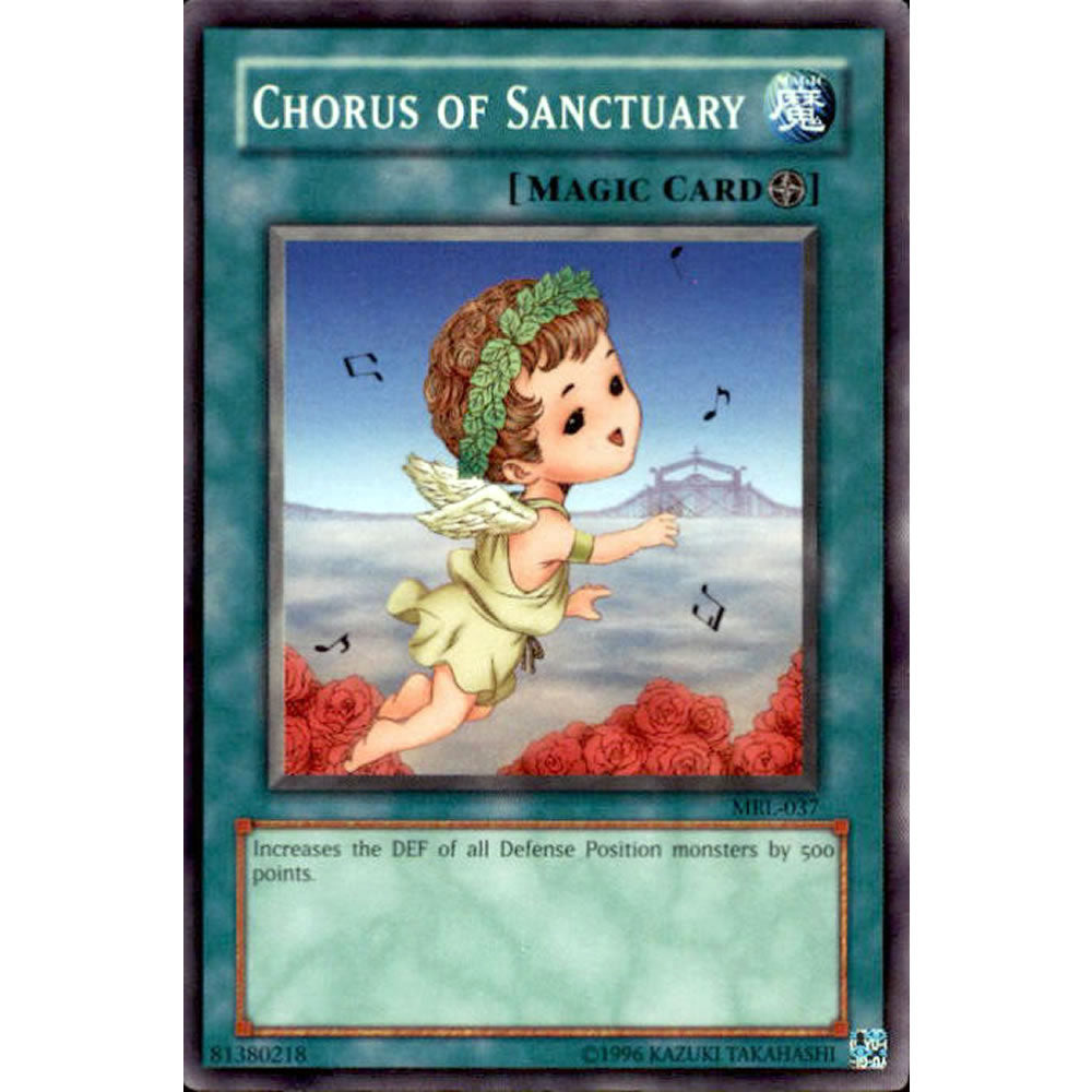 Chorus of Sanctuary MRL-037 Yu-Gi-Oh! Card from the Magic Ruler Set