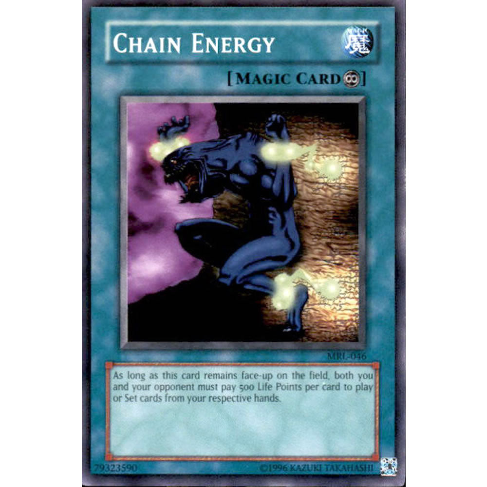 Chain Energy MRL-046 Yu-Gi-Oh! Card from the Magic Ruler Set