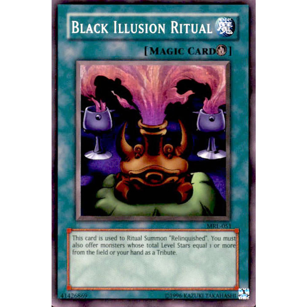 Black Illusion Ritual MRL-051 Yu-Gi-Oh! Card from the Magic Ruler Set