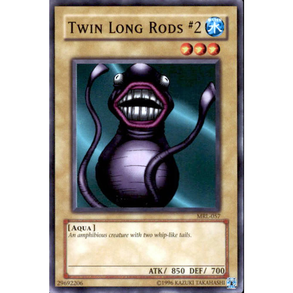 Twin Long Rods #2 MRL-057 Yu-Gi-Oh! Card from the Magic Ruler Set