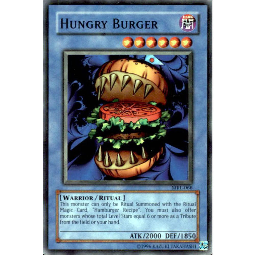 Hungry Burger MRL-068 Yu-Gi-Oh! Card from the Magic Ruler Set