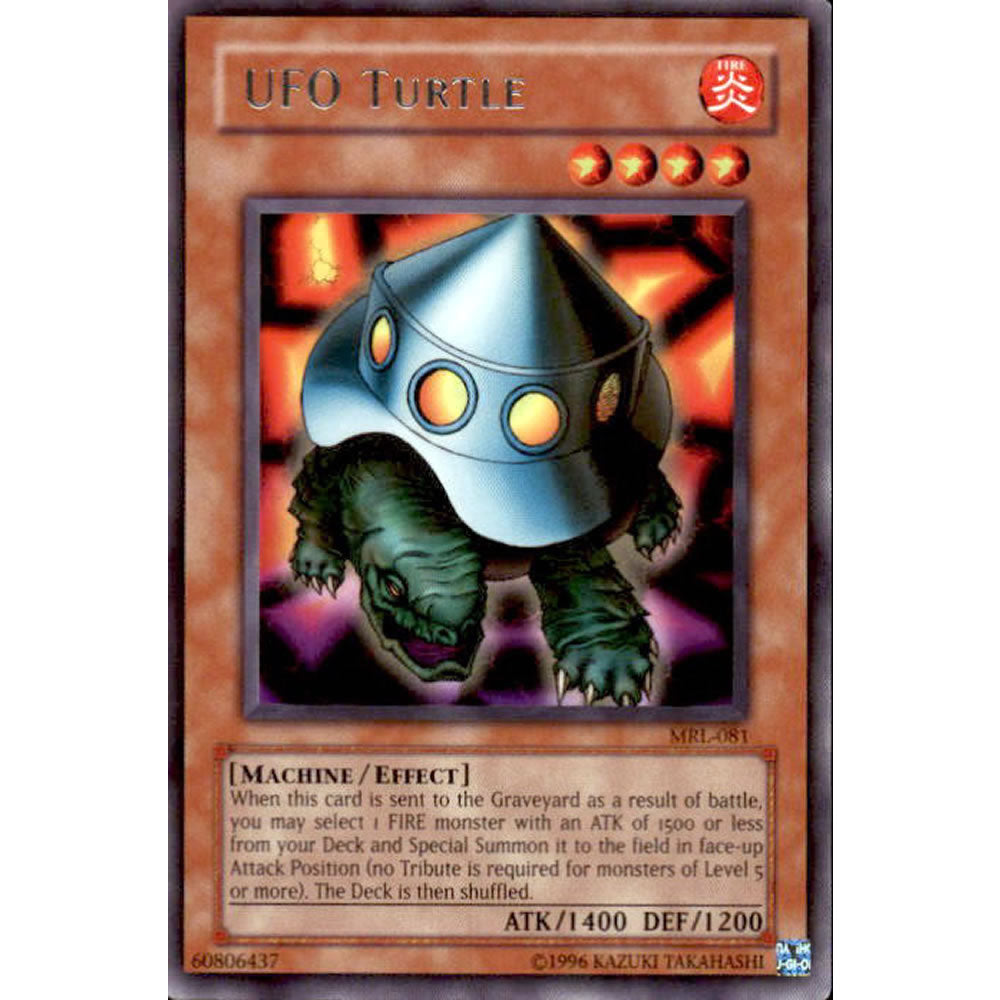 UFO Turtle MRL-081 Yu-Gi-Oh! Card from the Magic Ruler Set