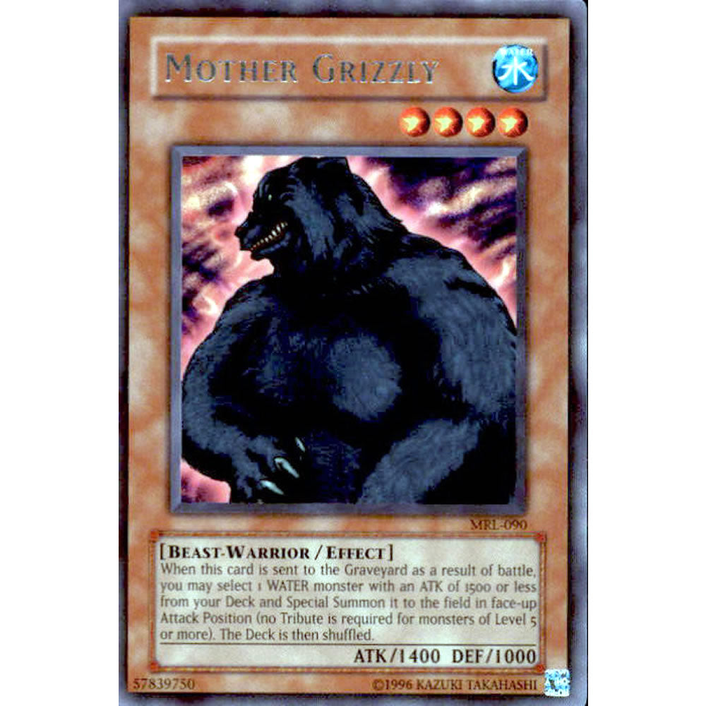 Mother Grizzly MRL-090 Yu-Gi-Oh! Card from the Magic Ruler Set