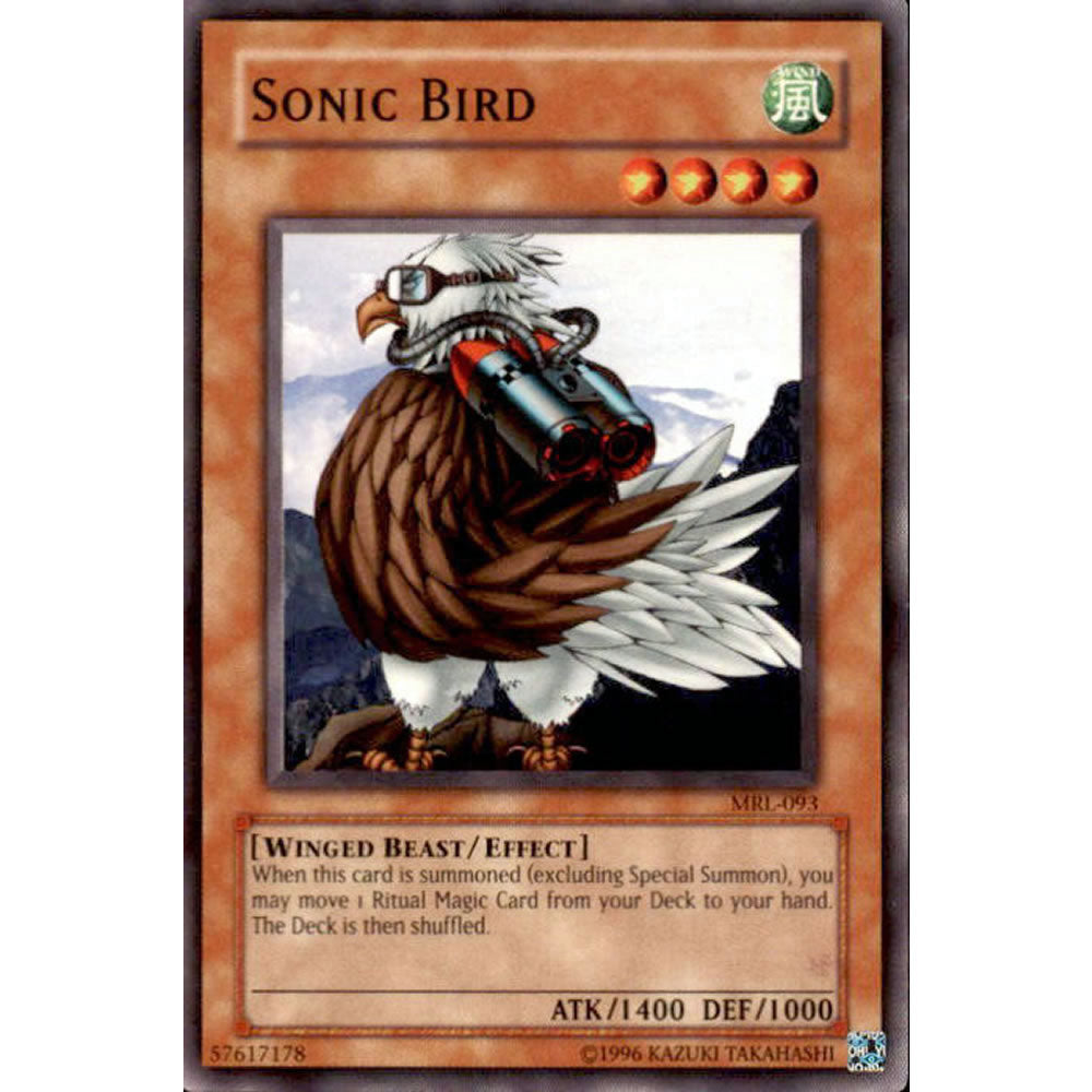 Sonic Bird MRL-093 Yu-Gi-Oh! Card from the Magic Ruler Set