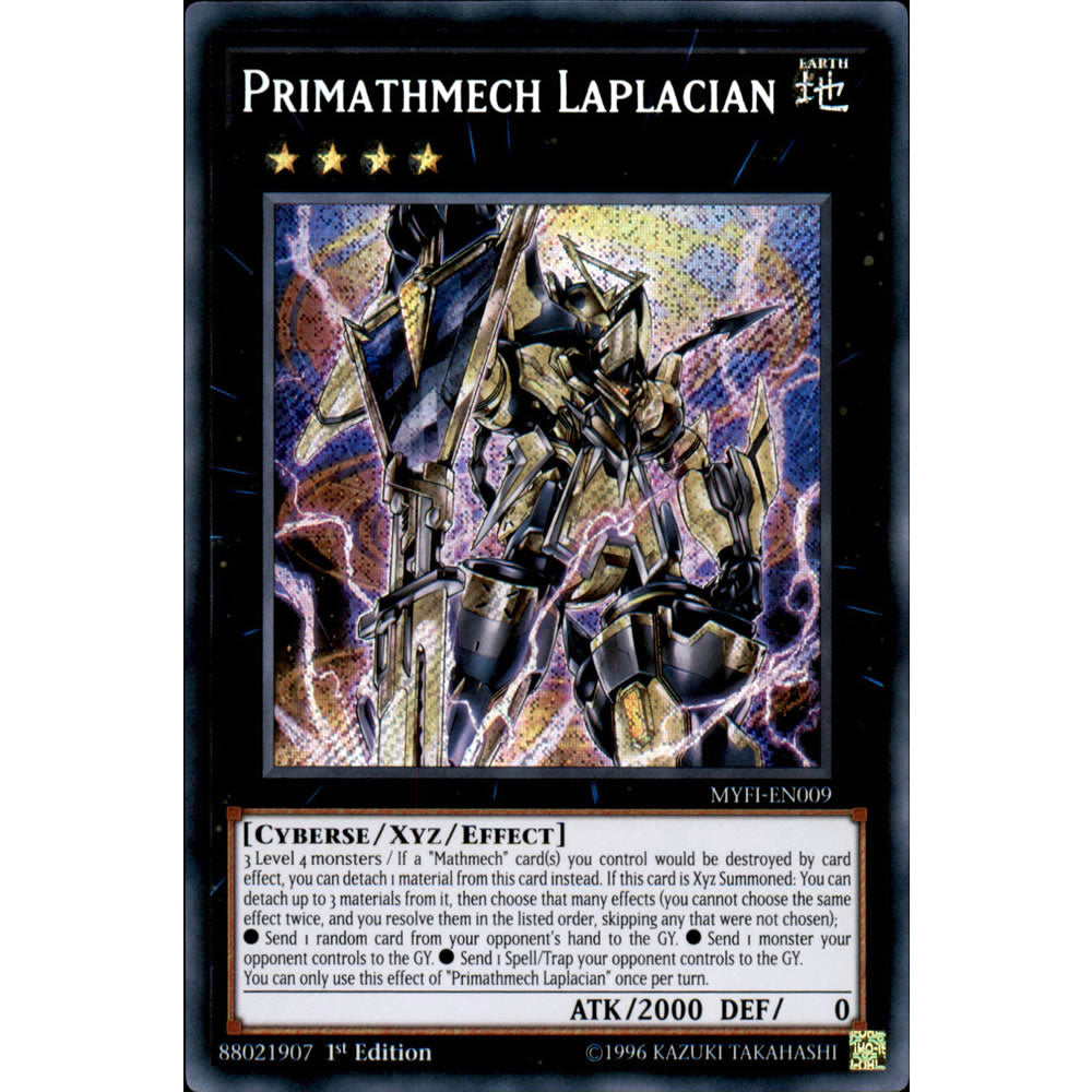 Primathmech Laplacian MYFI-EN009 Yu-Gi-Oh! Card from the Mystic Fighters Set