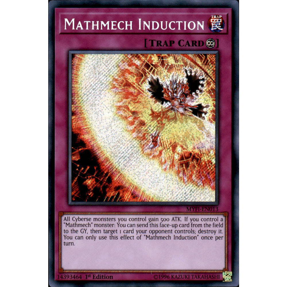 Mathmech Induction MYFI-EN013 Yu-Gi-Oh! Card from the Mystic Fighters Set