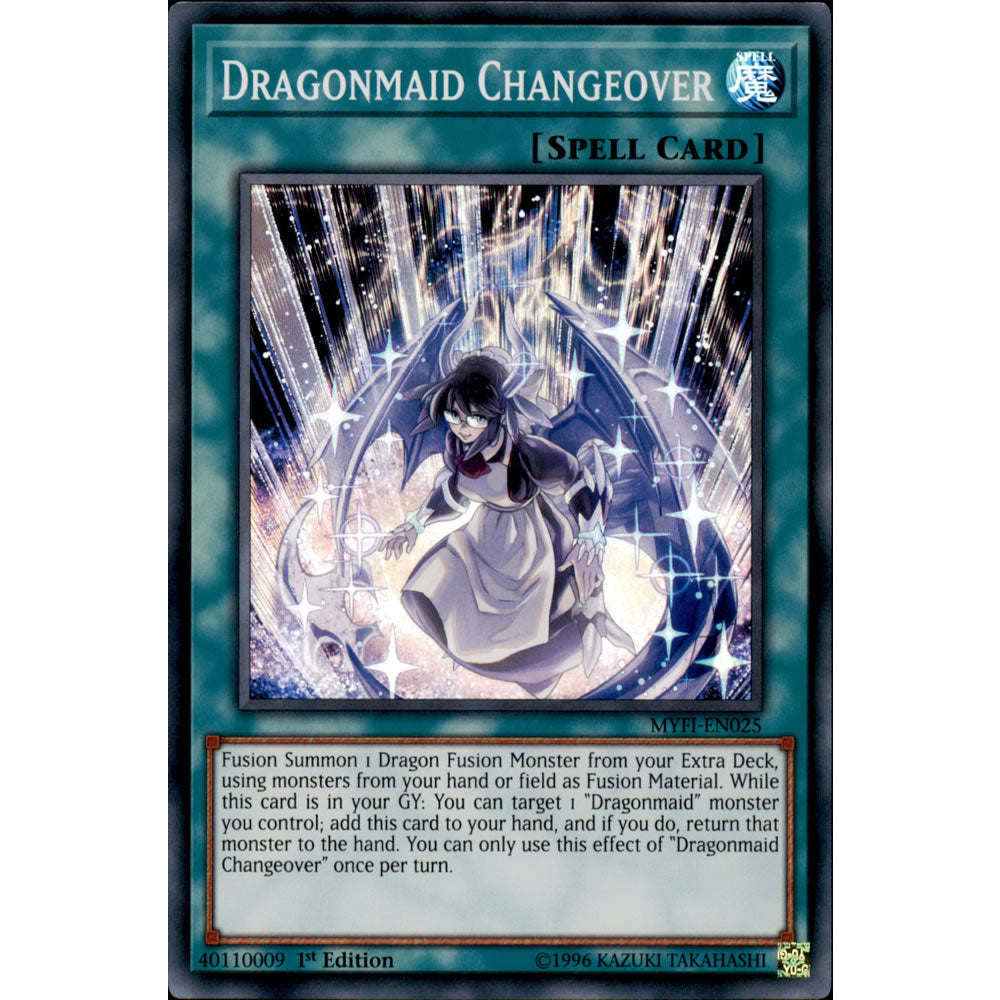 Dragonmaid Changeover MYFI-EN025 Yu-Gi-Oh! Card from the Mystic Fighters Set