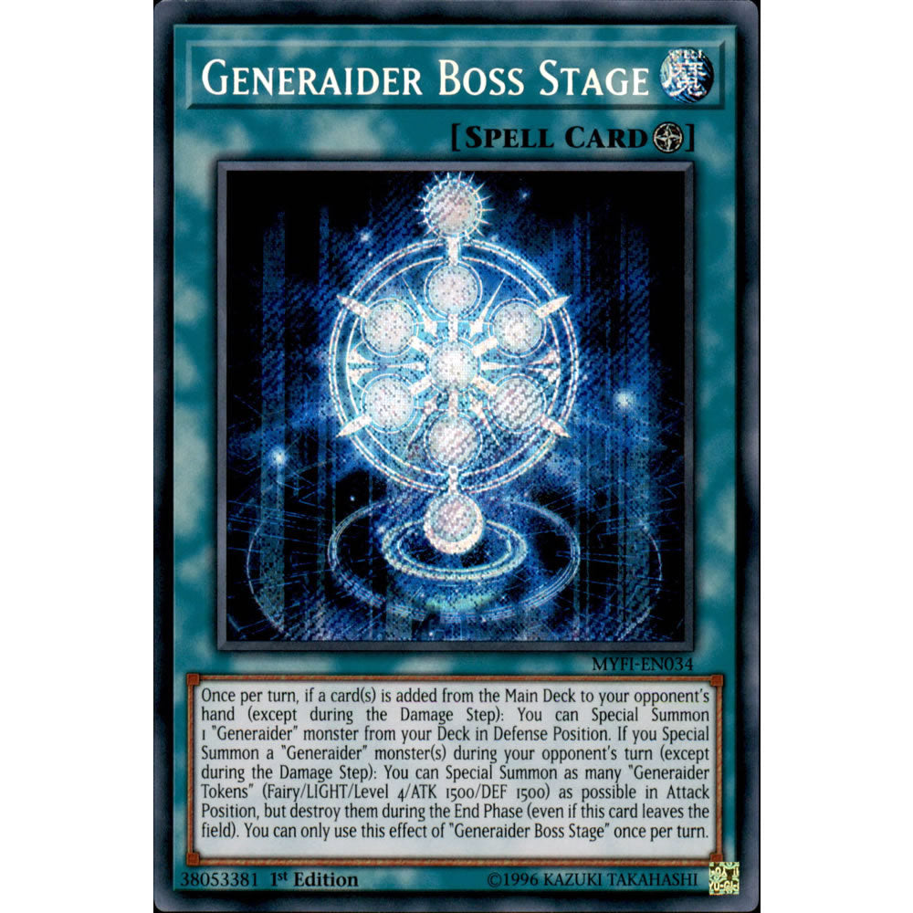Generaider Boss Stage MYFI-EN034 Yu-Gi-Oh! Card from the Mystic Fighters Set
