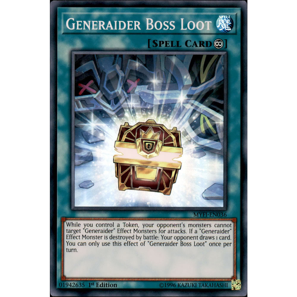 Generaider Boss Loot MYFI-EN036 Yu-Gi-Oh! Card from the Mystic Fighters Set